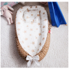 Ultra comfortable baby nest cocoon bed baby pod- Coffee star