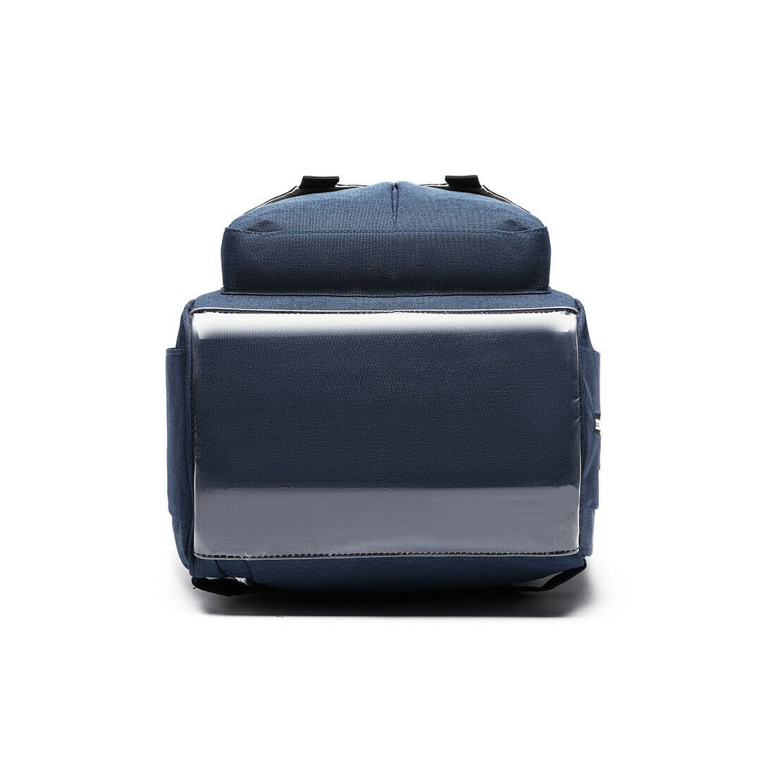 Nappy Pram Bag for Changing Nappies. Baby Diaper Pram Bag with USB Charging in Navy and Polka Dot Pattern - Image 4