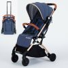Blue Lightweight Stroller Pram and Pushchair