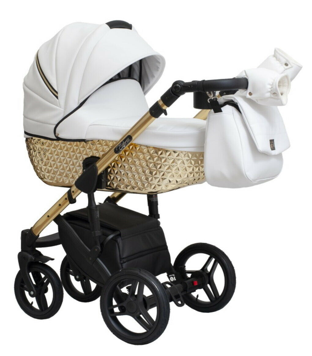 Pushchair Baby Pram Premium Travel System 4in1 Car Seat - 01