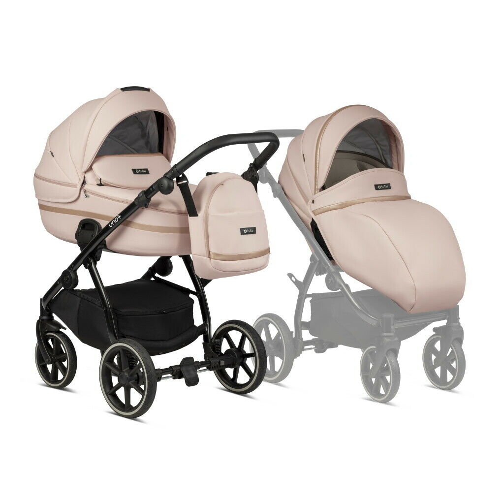197 Peach Baby Pram Esential Travel System 4in1 - Image 6