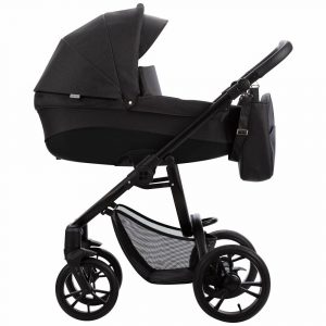 Pushchair  Baby Pram Travel System 3in1 in Black