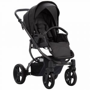 Alternative view of Pushchair  Baby Pram Travel System 3in1 Graphite Frame in Black