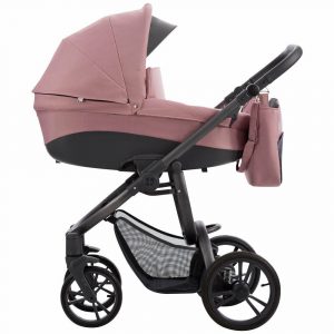 Pushchair  Baby Pram Travel System 3in1 Graphite Frame in Champagne