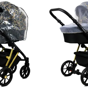 Az Baby Pram 3 in 1 Travel System Pushchair with Car Seat in Pattern alternatív nézete