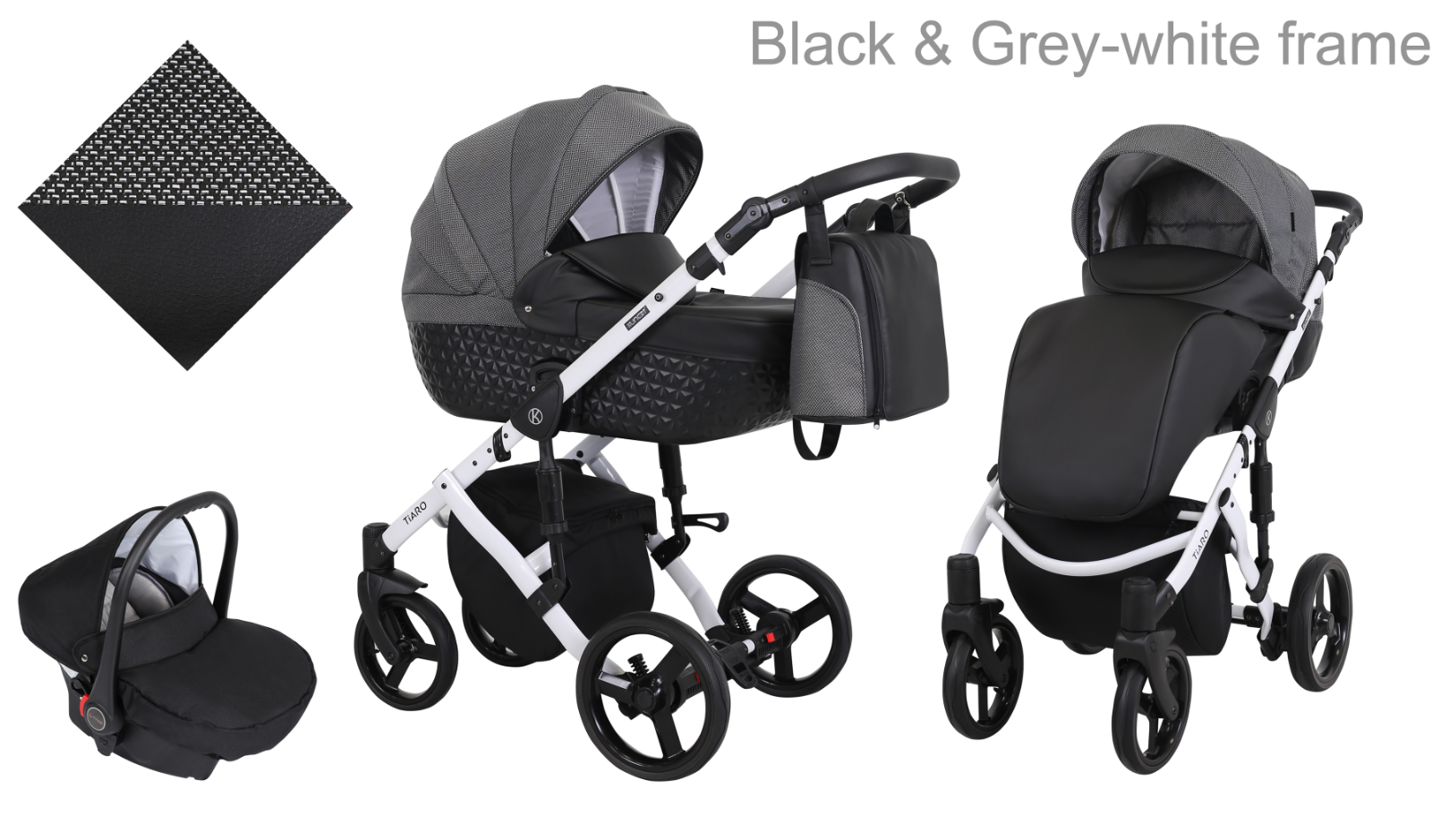 Luxury Baby Pram Pushchair Buggy Lightweight Stroller Travel