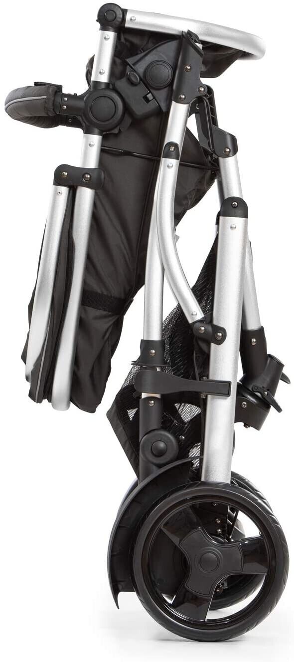 2 Double Tandem Twin Pushchair Pram Travel Sysytem + Carseat Set - Image 4