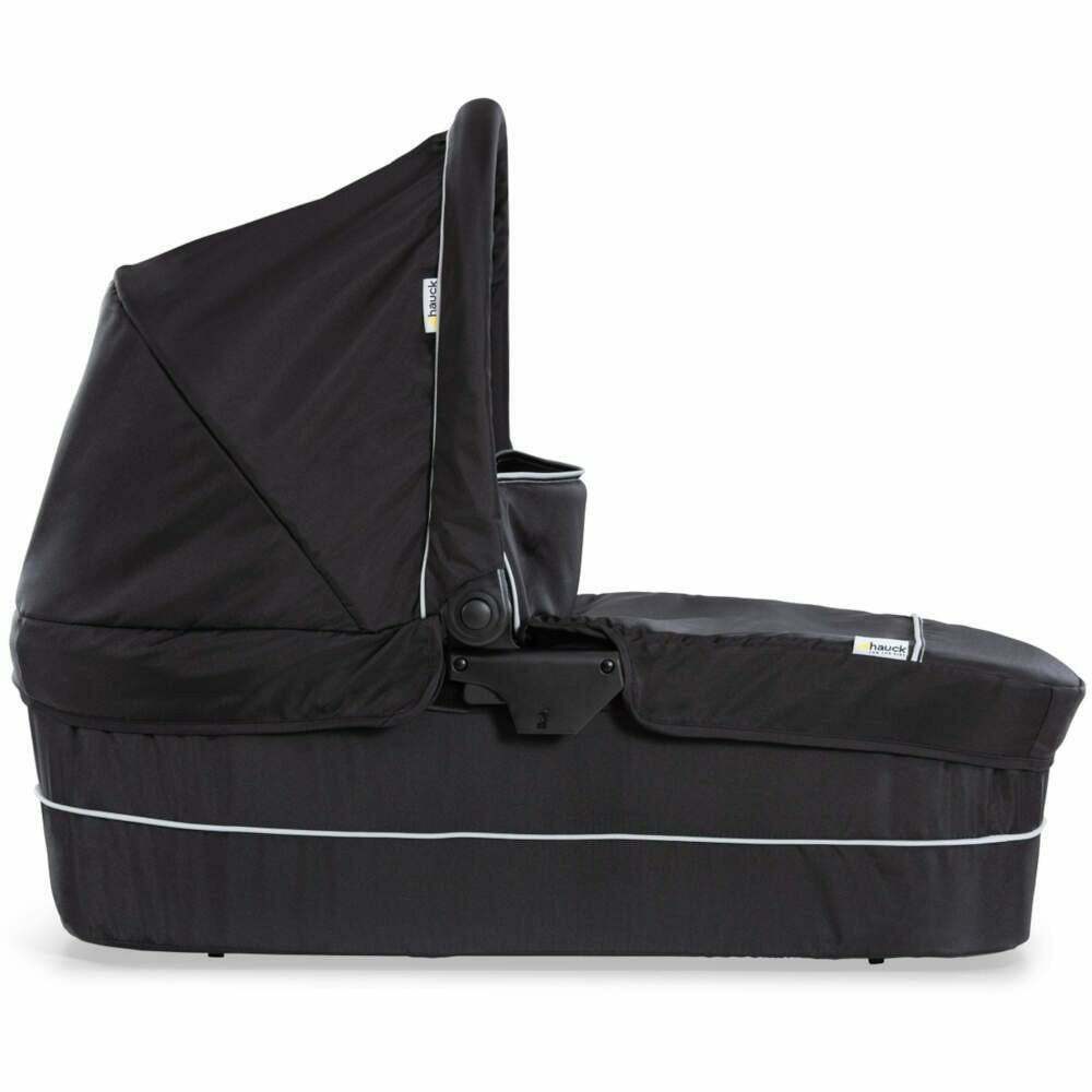 Hauck Rapid 4R Plus Trio 3 in 1Pram Pushair Rubber WheeL Set in Black - Image 3