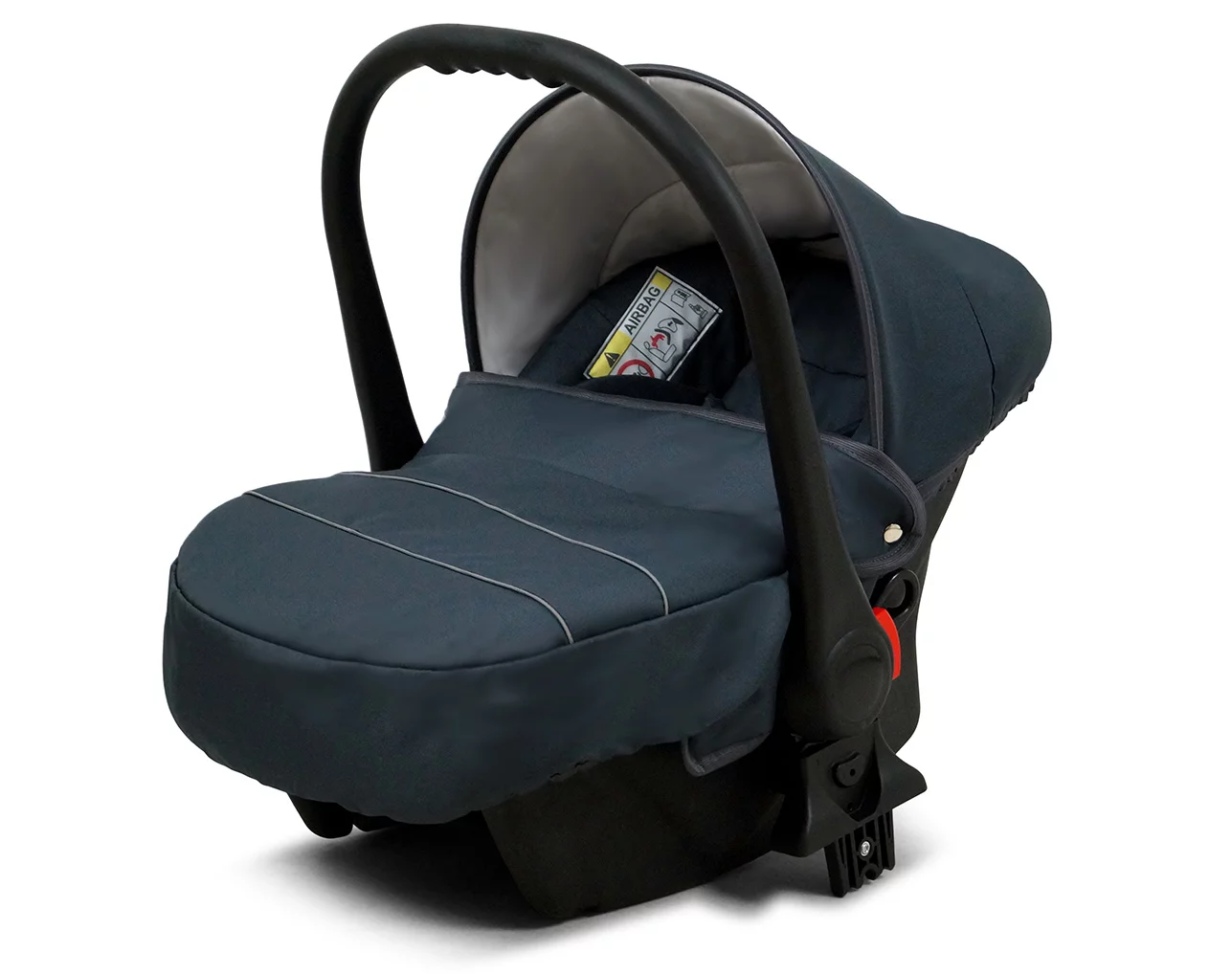 3 in 1 Luxury Stroller and Car Seat - Margaret Exclusive Pram Pushchair and Car seat by Babylux- In Magic Gray - Image 4