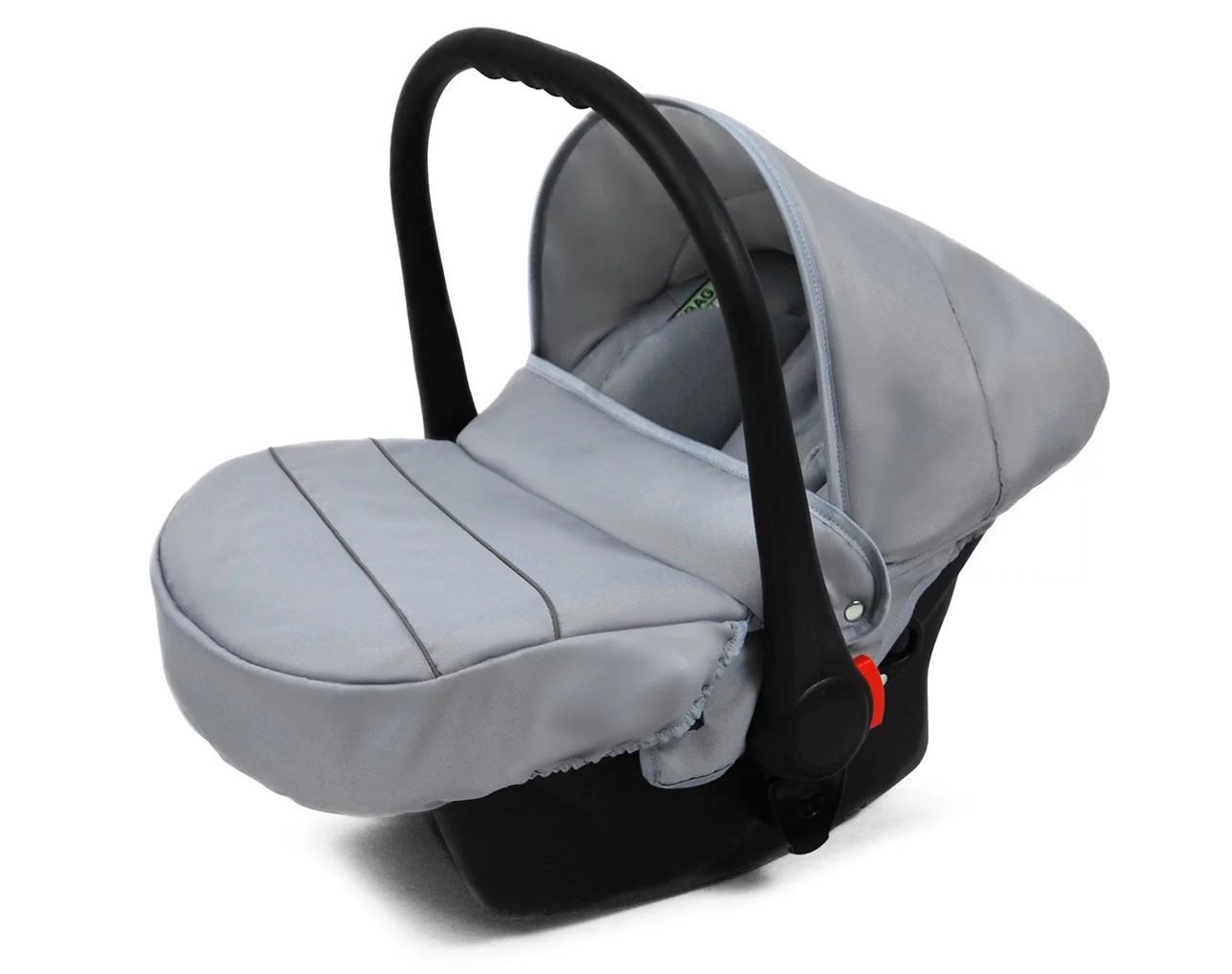3 in 1 Luxury Stroller and Car Seat - Margaret Exclusive Pram Pushchair and Car seat by Babylux- In Mint - immagine 4