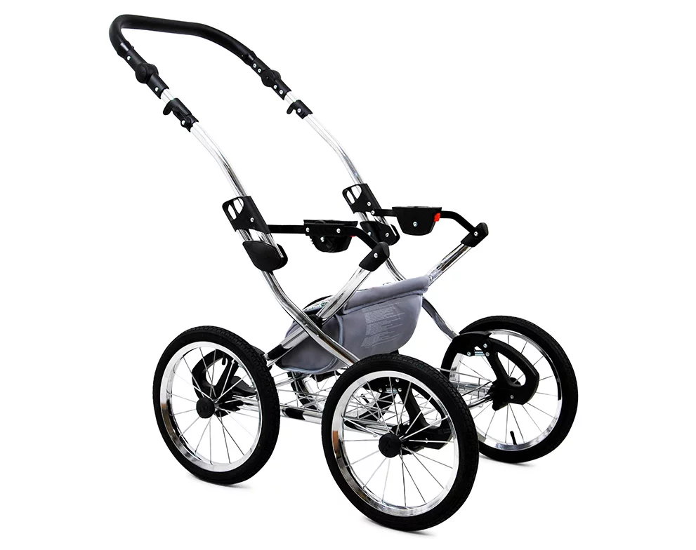 3 in 1 Luxury Stroller and Car Seat - Margaret Exclusive Pram Pushchair and Car seat by Babylux- In Mint - immagine 5