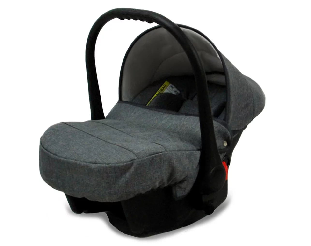 3 in 1 Luxury Stroller and Car Seat - Sky Lark Pram Pushchair and Car seat by Babylux- In Grey Flex Hibiscus - Image 4