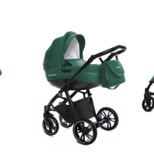 Forest Green Pram Pushchair 2 in 1 – BabyActive Giulia Travel System