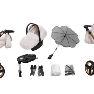 Golden Lines Pram Pushchair 2 in 1 – BabyActive Mommy Travel System