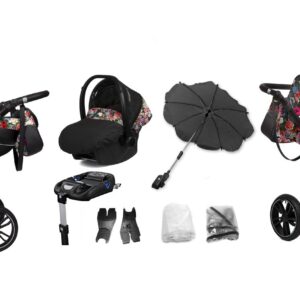 Special Rose Pram Pushchair 2 in 1 – BabyActive Mommy Travel System