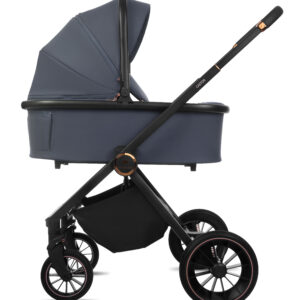 Visão alternativa de Grey 3 in 1 Pushchair – BabyLux Castor Travel System