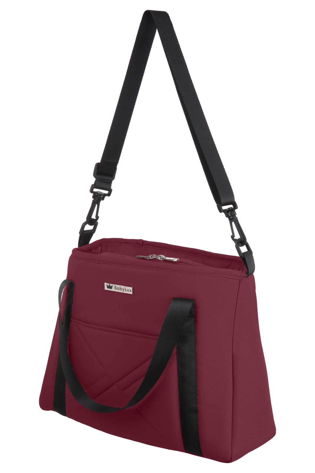Burgundy 2 in 1 Pushchair – BabyLux Rolle Travel System – Bild 4