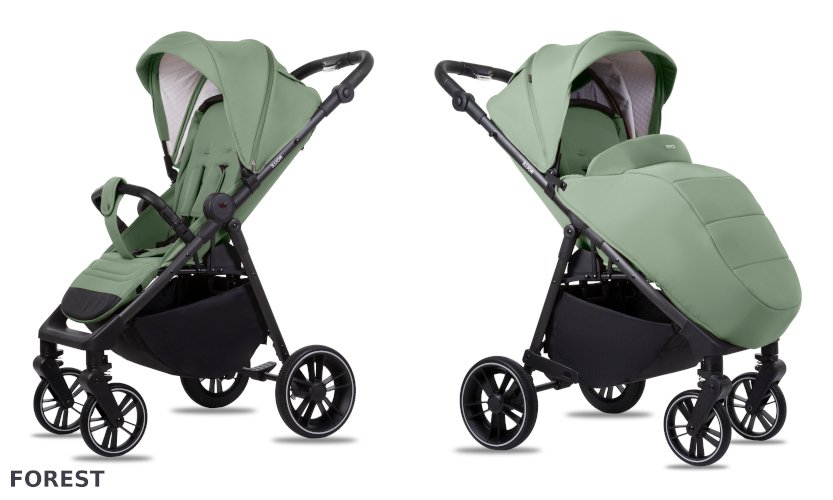 Forest 2 in 1 Pushchair – BabyLux Rolle Travel System - Image 2