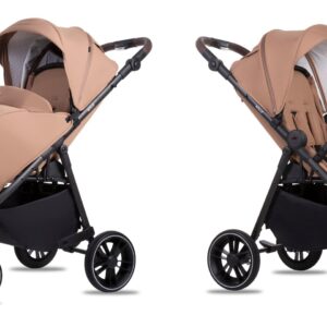 Visão alternativa de Latte 2 in 1 Pushchair – BabyLux Rolle Travel System