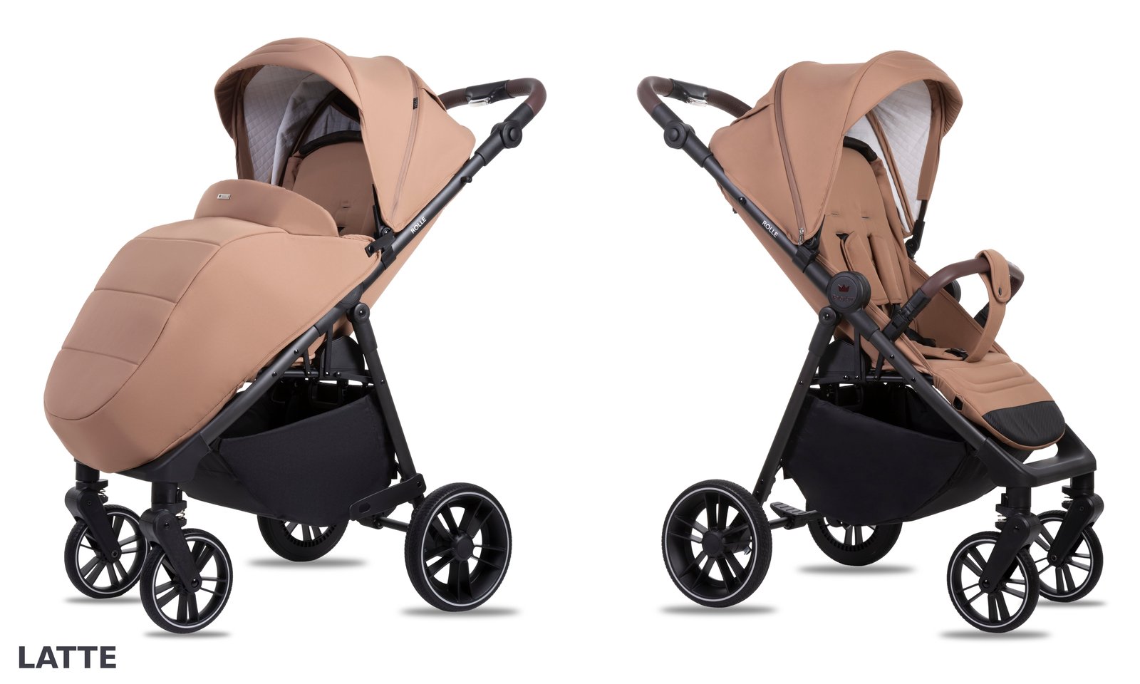 Latte 2 in 1 Pushchair – BabyLux Rolle Travel System - Image 2