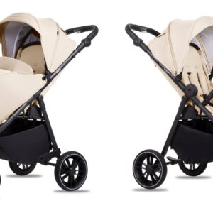 Visão alternativa de Sand 2 in 1 Pushchair – BabyLux Rolle Travel System