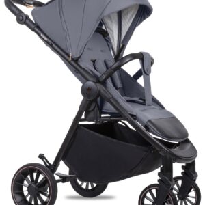 Visão alternativa de Grey 2 in 1 Pushchair – BabyLux Rombo Travel System