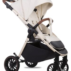 Visão alternativa de Vanilla 2 in 1 Pushchair – BabyLux Rombo Travel System