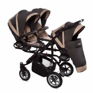 Az Beige Triplet Pram Pushchair – BabyActive Trippy Travel System Full Set alternatív nézete