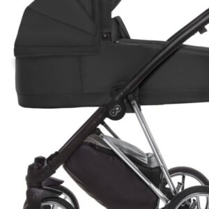 Alternative view of Black Pram Pushchair 3 in 1 – BabyActive Musse Ultra Travel System with Car Seat