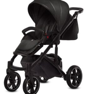 Az Black Pram Pushchair 4 in 1 – BabyActive Giulia Travel System with Car Seat & Isofix Base alternatív nézete