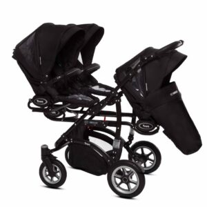 Az Black Triplet Pram Pushchair – BabyActive Trippy Travel System Full Set alternatív nézete