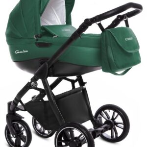 Forest Green Pram Pushchair 2 in 1 – BabyActive Giulia Travel System
