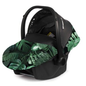 Jungle Pattern Pram Pushchair 4 in 1 – BabyActive Mommy Travel System with Car Seat & Isofix Base