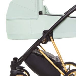 Alternative view of Mint Green Pram Pushchair 3 in 1 – BabyActive Musse Ultra Travel System with Car Seat