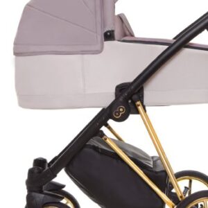 Alternative view of Pastel Pink Pram Pushchair 3 in 1 – BabyActive Musse Ultra Travel System with Car Seat