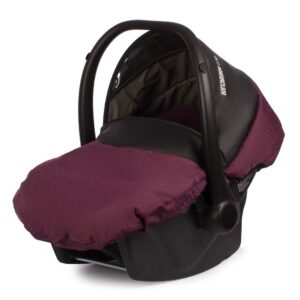 Plum Purple Pram Pushchair 3 in 1 – BabyActive Mommy Travel System with Car Seat