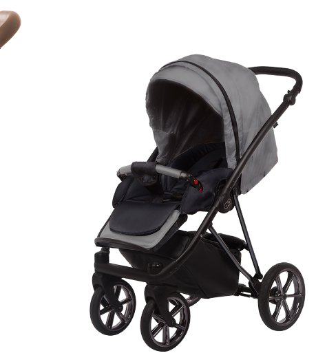 Selene Grey Pram Pushchair 3 in 1 – BabyActive Musse Royal Travel System with Car Seat - Εικόνα 4
