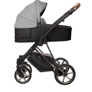 Selene Grey Pram Pushchair 3 in 1 – BabyActive Musse Royal Travel System with Car Seat
