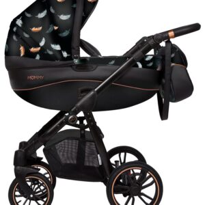 Special Rose Gold Air Pram Pushchair 2 in 1 – BabyActive Mommy Travel System