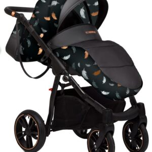 Az Special Rose Gold Air Pram Pushchair 2 in 1 – BabyActive Mommy Travel System alternatív nézete