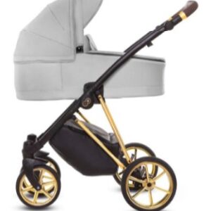 Zen Grey Pram Pushchair 3 in 1 – BabyActive Musse Ultra Travel System with Car Seat